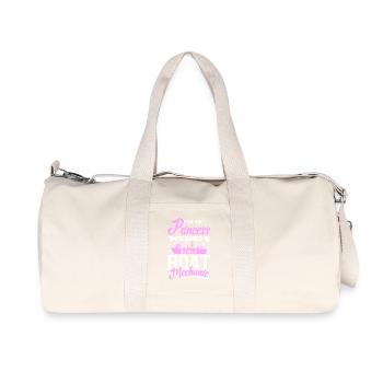 Princess women boat mechanic - Recycelte Canvas-Sporttasche von Stanley/Stella - Naturweiß - Vorne