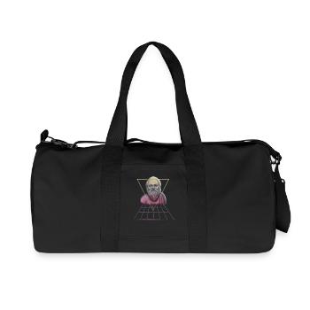 Socrate Philosophe Cadeau d’étudiant - Sac de sport en toile recyclée Stanley/Stella - noir - Devant