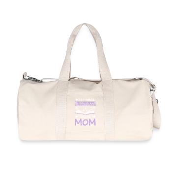 My favorite librarian calls me mom - Recycled Canvas Sports Bag by Stanley/Stella - natural - Front