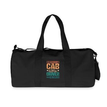 A legendary cab driver has retired - Recycled Canvas Sports Bag by Stanley/Stella - black - Front