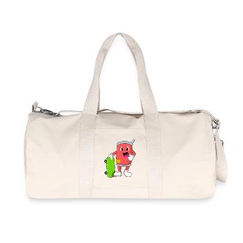 Dose Skater Skateboard - Recycelte Canvas-Sporttasche von Stanley/Stella - Naturweiß - Vorne