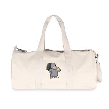Mole Artisan Hammer Craft - Recycled Canvas Sports Bag by Stanley/Stella - natural - Front