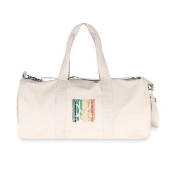 Acupuncteur rétro vintage - Sac de sport en toile recyclée Stanley/Stella - blanc naturel - Devant