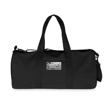 I'll Be In My Paincave Triathlon - Recycled Canvas Sports Bag by Stanley/Stella - black - Front