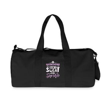 Les pom-pom girls ne transpirent pas, elles scintillent - Sac de sport en toile recyclée Stanley/Stella - noir - Devant