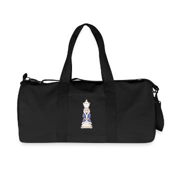 Chess piece Queen Chess - Recycled Canvas Sports Bag by Stanley/Stella - black - Front