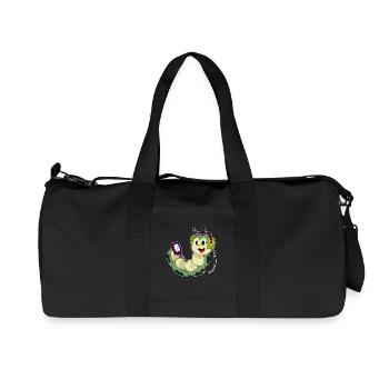 Musique casque Caterpillar - Sac de sport en toile recyclée Stanley/Stella - noir - Devant