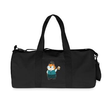 Hamster Beer - Recycled Canvas Sports Bag by Stanley/Stella - black - Front
