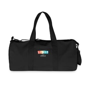 legend since 1953 Birthday Retro - Recycled Canvas Sports Bag by Stanley/Stella - black - Front
