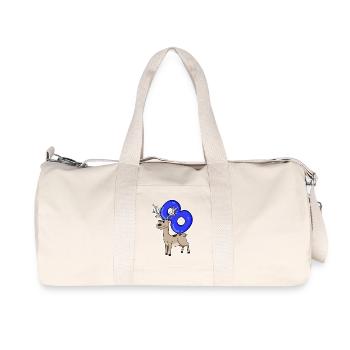 8 Years Children's Birthday Gift - Recycled Canvas Sports Bag by Stanley/Stella - natural - Front