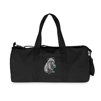 Croc de hockey sur gazon Raton - Sac de sport en toile recyclée Stanley/Stella - noir - Devant