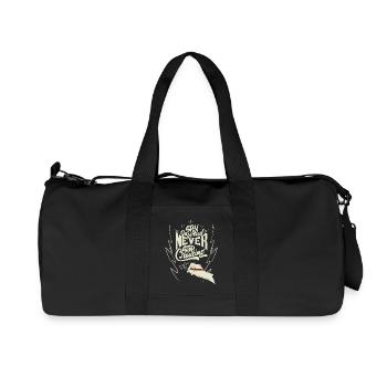 Dire pour les artistes Artiste peintre et dessinateur - Sac de sport en toile recyclée Stanley/Stella - noir - Devant