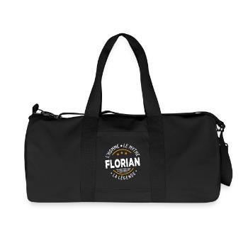 Florian L Homme The Myth The Legend - Recycled Canvas Sports Bag by Stanley/Stella - black - Front