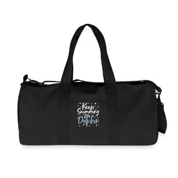 Swim spell - Recycled Canvas Sports Bag by Stanley/Stella - black - Front