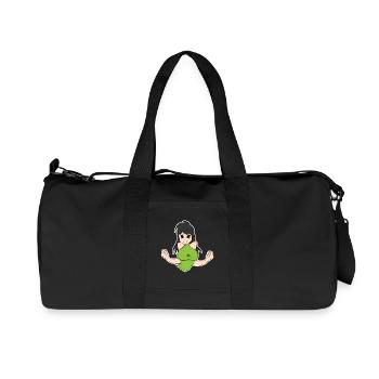 Anime - Recycled Canvas Sports Bag by Stanley/Stella - black - Front