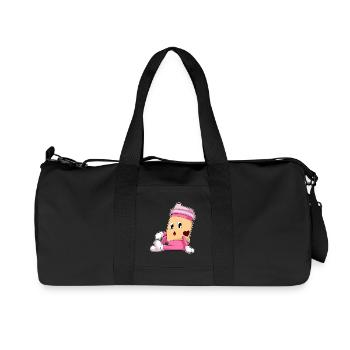 Coffee to go Mug - Recycled Canvas Sports Bag by Stanley/Stella - black - Front