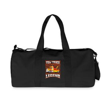Tow Truck Driver Legend - Recycled Canvas Sports Bag by Stanley/Stella - black - Front