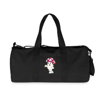 Batte de baseball Mushroom - Sac de sport en toile recyclée Stanley/Stella - noir - Devant