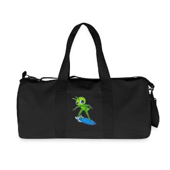 Été de surf Caterpillar Surf - Sac de sport en toile recyclée Stanley/Stella - noir - Devant