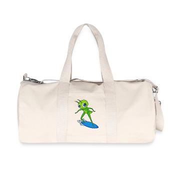 Été de surf Caterpillar Surf - Sac de sport en toile recyclée Stanley/Stella - blanc naturel - Devant