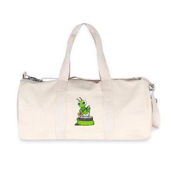 Caterpillar Musicien Guitare Musique - Sac de sport en toile recyclée Stanley/Stella - blanc naturel - Devant