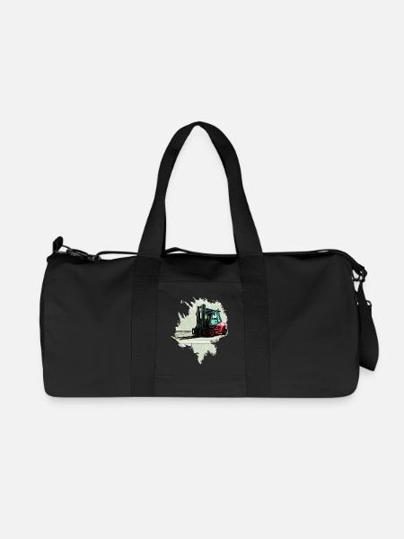 Forklift - Recycled Canvas Sports Bag by Stanley/Stella - black