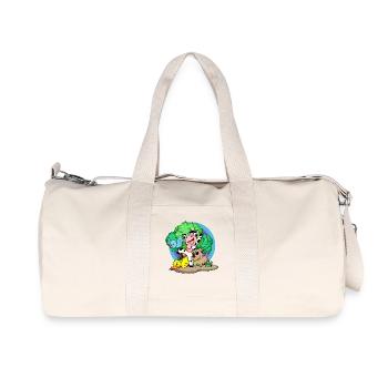 Animaux mignons - Sac de sport en toile recyclée Stanley/Stella - blanc naturel - Devant