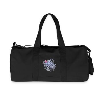 Octopus Loop - Recycled Canvas Sports Bag by Stanley/Stella - black - Front
