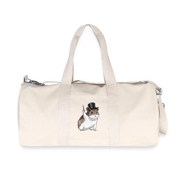 Hamster Wizard Wand - Recycled Canvas Sports Bag by Stanley/Stella - natural - Front