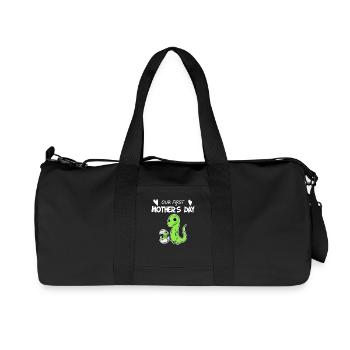 Mother's Day - First Mother's Day Gift - Recycled Canvas Sports Bag by Stanley/Stella - black - Front