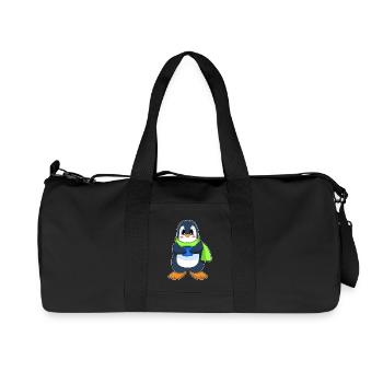 Tasse à café Pingouin - Sac de sport en toile recyclée Stanley/Stella - noir - Devant