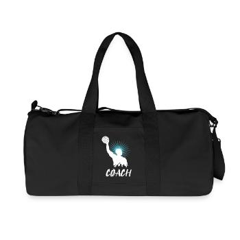 Entraîneur de water-polo water-polo - Sac de sport en toile recyclée Stanley/Stella - noir - Devant