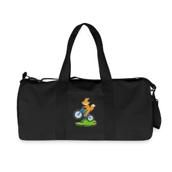Vélo Fuchs - Sac de sport en toile recyclée Stanley/Stella - noir - Devant