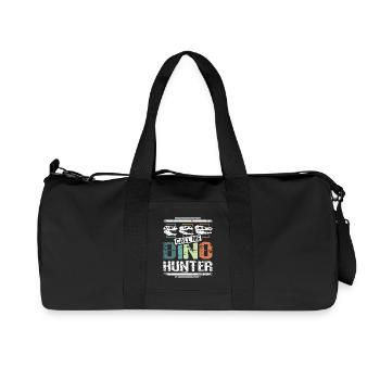 Paleontologist call me dino hunter - Recycled Canvas Sports Bag by Stanley/Stella - black - Front