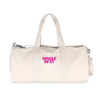 Single Sexy Hau Trotzdem Ab Anti Flirt Anmachen - Recycelte Canvas-Sporttasche von Stanley/Stella - Naturweiß - Vorne
