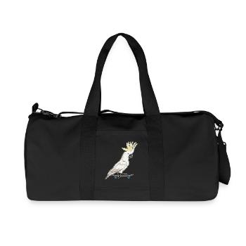 Parrot Skater Skateboard - Sac de sport en toile recyclée Stanley/Stella - noir - Devant