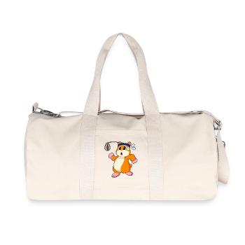 Hamster Samen - Recycelte Canvas-Sporttasche von Stanley/Stella - Naturweiß - Vorne