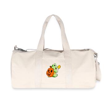 Turtle Halloween lollipop - Recycled Canvas Sports Bag by Stanley/Stella - natural - Front