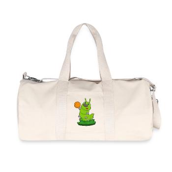 Caterpillar Basketteur Basketteur Basket-ball - Sac de sport en toile recyclée Stanley/Stella - blanc naturel - Devant