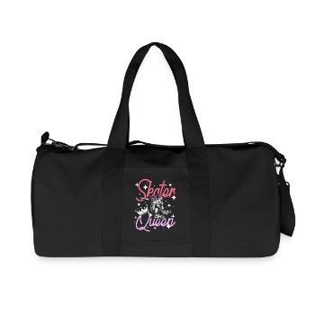 Reine des patineurs - Sac de sport en toile recyclée Stanley/Stella - noir - Devant