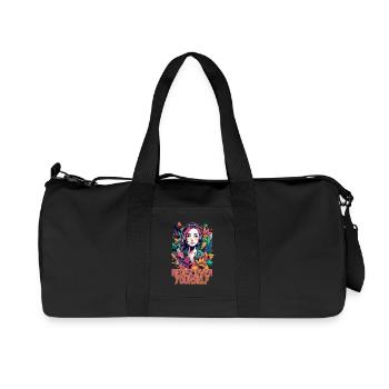 Redécouvrez-vous - Graphique esthétique tendance - Sac de sport en toile recyclée Stanley/Stella - noir - Devant