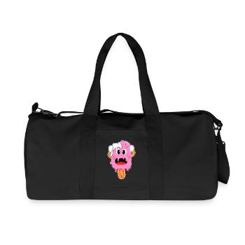 Popsicles Halloween - Sac de sport en toile recyclée Stanley/Stella - noir - Devant