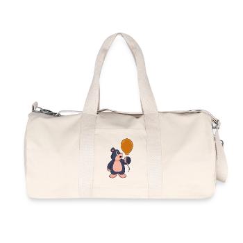 Mole Balloon - Recycled Canvas Sports Bag by Stanley/Stella - natural - Front