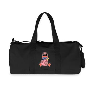 Baby chicken - Recycled Canvas Sports Bag by Stanley/Stella - black - Front