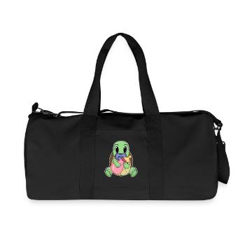 Baby Turtle - Recycled Canvas Sports Bag by Stanley/Stella - black - Front