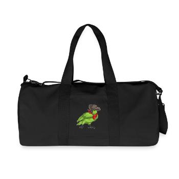Perroquet Cowboy chapeau de Cowboy - Sac de sport en toile recyclée Stanley/Stella - noir - Devant