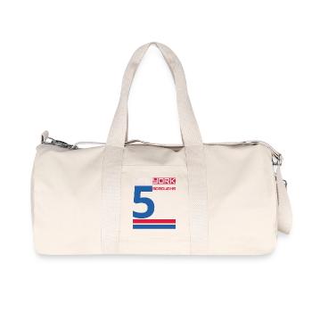 New York City Fünf Bezirke lieben die New Yorker Bronx - Recycelte Canvas-Sporttasche von Stanley/Stella - Naturweiß - Vorne