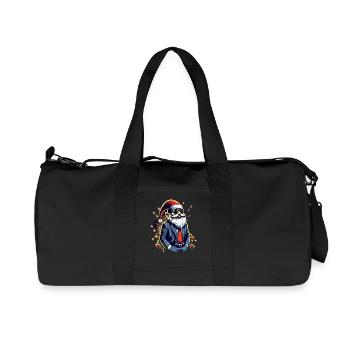 Chef Gnome Gnome with Fairy Lights - Recycled Canvas Sports Bag by Stanley/Stella - black - Front