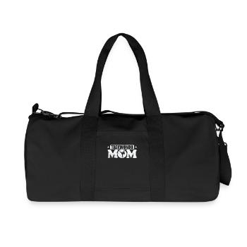 Taekwondo Mom Martial Arts Training - Recycled Canvas Sports Bag by Stanley/Stella - black - Front