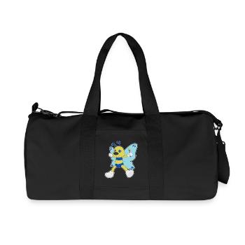 Butterfly Wizard Wand - Recycled Canvas Sports Bag by Stanley/Stella - black - Front